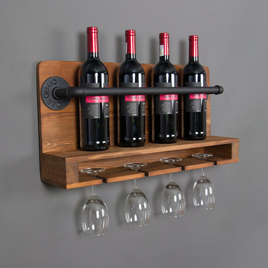 Cross-border Wine Rack European-style Simple Dining Room Wall Hanging Living Room Wall Wall Hanging Wine Cabinet Household Wine Rack