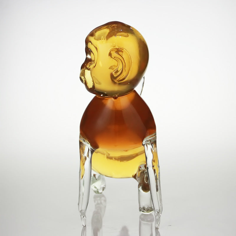 Animal Glass Decanter Empty Wine Bottle