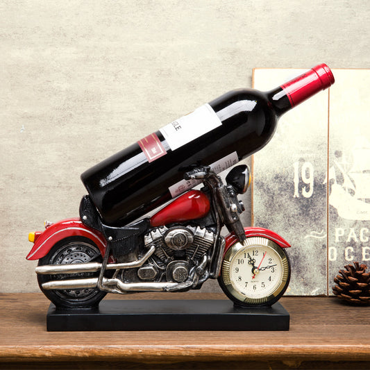 Motorcycle household wine rack