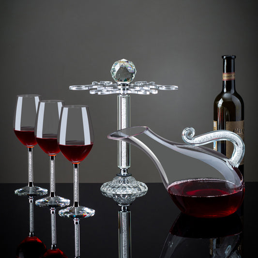 Household Crystal Wine Glass Holder Upside Down Wine Glass Holder